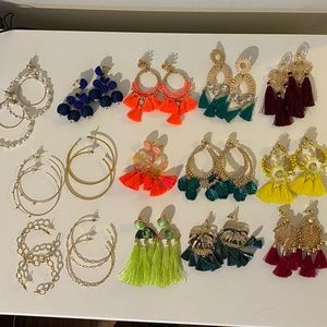 Lilly Pulitzer Earring Bundle - 15 pairs of Lilly Pulitzer earrings